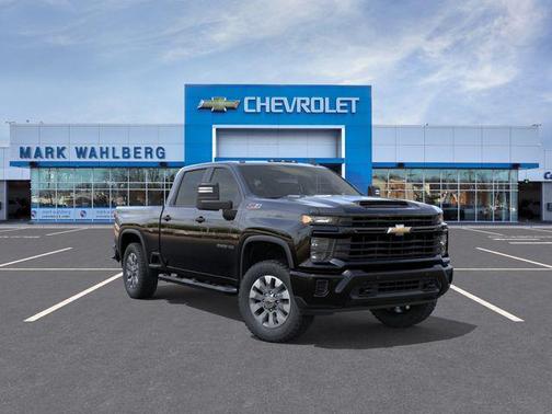 Black 2026 Chevrolet Silverado 2500 Custom