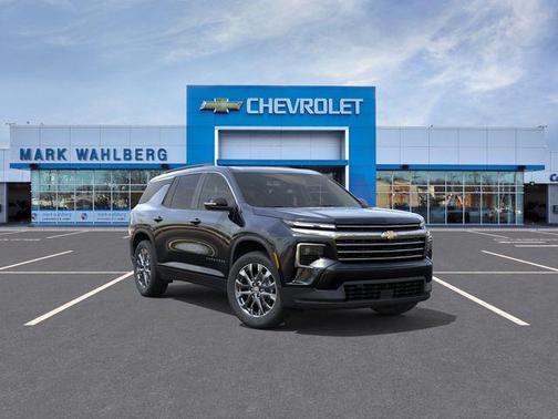 Black Metallic 2026 Chevrolet Traverse LT