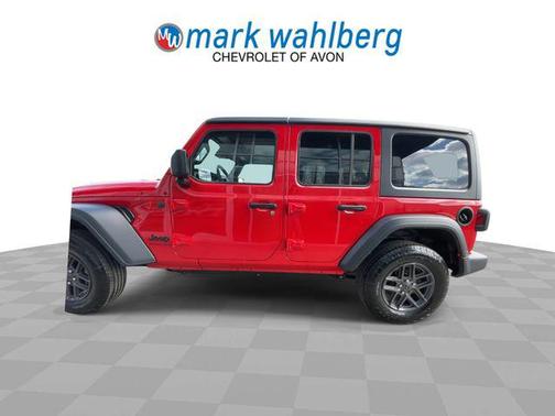 Firecracker Red Clearcoat 2024 Jeep Wrangler Sport S