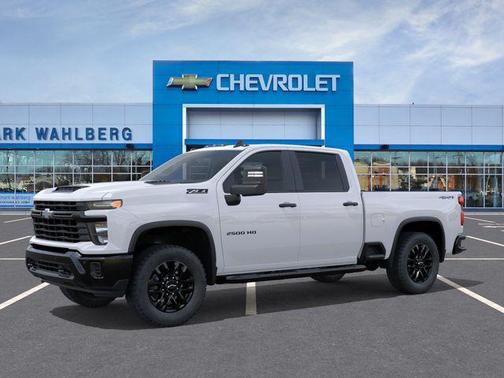 Summit White 2026 Chevrolet Silverado 2500 Custom