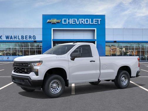 Summit White 2026 Chevrolet Silverado 1500 Base