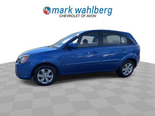 Sapphire Blue 2010 Kia Rio5 LX