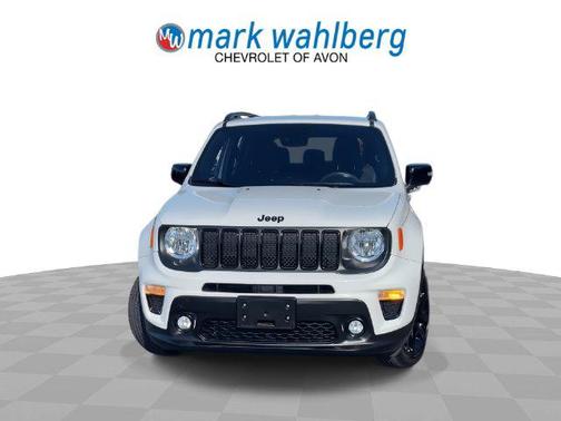 Alpine White Clearcoat 2022 Jeep Renegade Altitude