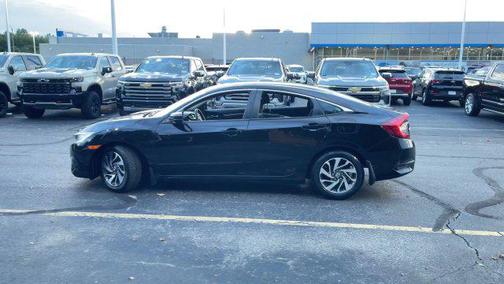 Crystal Black Pearl 2016 Honda Civic EX