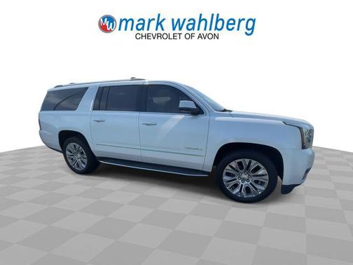 White Frost Tricoat 2018 GMC Yukon XL Denali