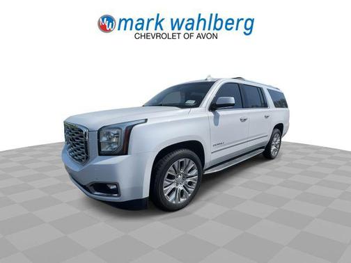 White Frost Tricoat 2018 GMC Yukon XL Denali