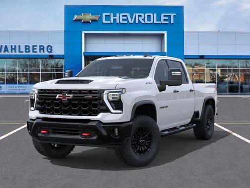 Summit White 2026 Chevrolet Silverado 2500 Crew Cab, Standard Bed, XR2, 4WD