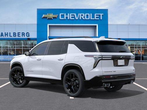 Polar White Tricoat 2026 Chevrolet Traverse RS