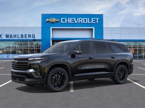 Black Metallic 2026 Chevrolet Traverse LT