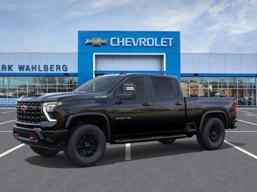 Black 2026 Chevrolet Silverado 2500 Crew Cab, Standard Bed, XR2, 4WD