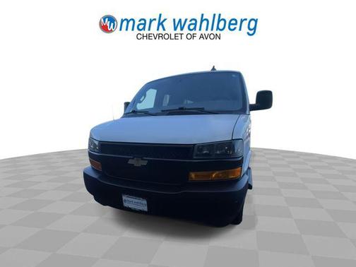 Summit White 2023 Chevrolet Express 3500 RWD 3500 Extended Wheelbase LS
