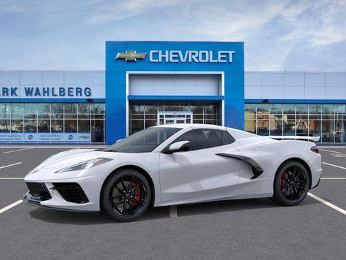 Arctic White 2026 Chevrolet Corvette Stingray w/3LT
