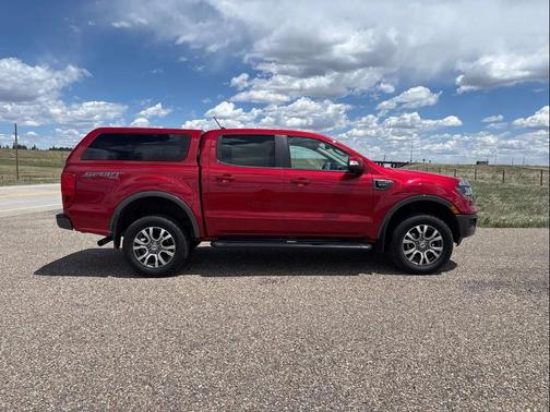 Rapid Red Metallic Tinted Clearcoat 2021 Ford Ranger LARIAT