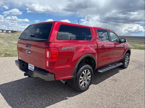 Rapid Red Metallic Tinted Clearcoat 2021 Ford Ranger LARIAT