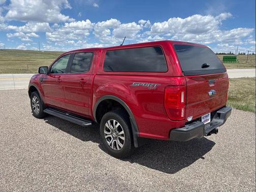 Rapid Red Metallic Tinted Clearcoat 2021 Ford Ranger LARIAT