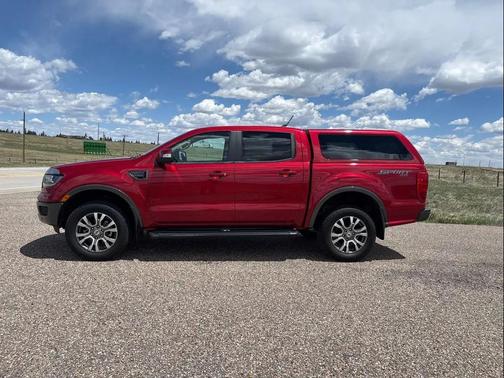 Rapid Red Metallic Tinted Clearcoat 2021 Ford Ranger LARIAT