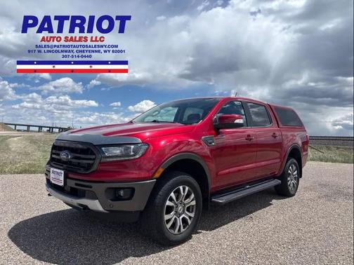 Rapid Red Metallic Tinted Clearcoat 2021 Ford Ranger LARIAT