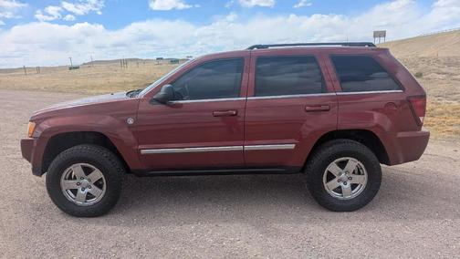 Red Rock Crystal Pearlcoat 2007 Jeep Grand Cherokee Limited