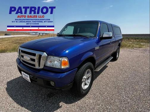 Sonic Blue Clearcoat Metallic 2006 Ford Ranger XLT SuperCab