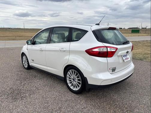 White Platinum Metallic Tri-Coat 2014 Ford C-Max Energi SEL