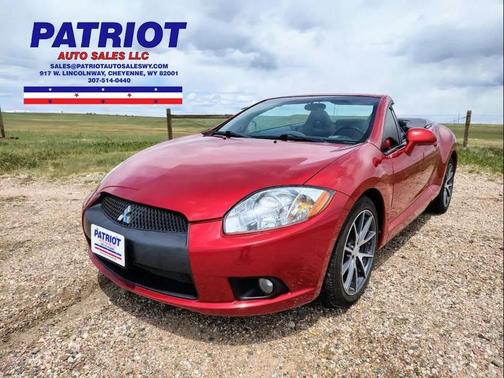 Sunset Pearlescent 2012 Mitsubishi Eclipse Spyder GS Sport