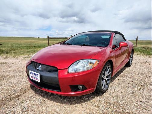 Sunset Pearlescent 2012 Mitsubishi Eclipse Spyder GS Sport