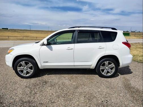Super White 2008 Toyota RAV4 Sport