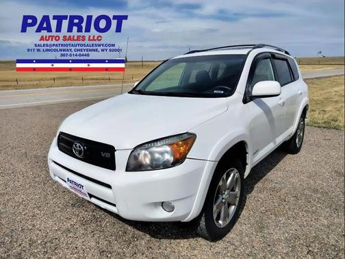 Super White 2008 Toyota RAV4 Sport
