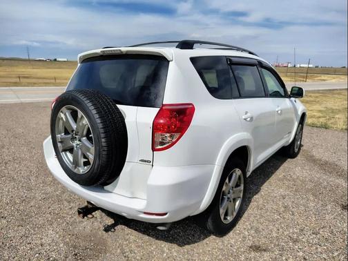 Super White 2008 Toyota RAV4 Sport