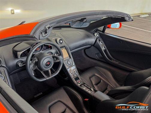 Orange 2015 McLaren 650S Spider
