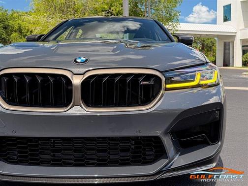 Gray Metallic 2022 BMW M5 CS
