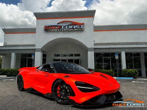 Orange 2021 McLaren 765LT