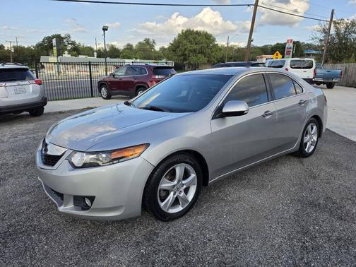Silver 2010 Acura TSX Technology Sedan