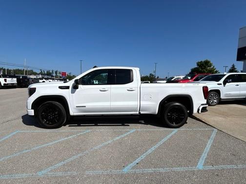 Summit White 2025 GMC Sierra 1500 Elevation