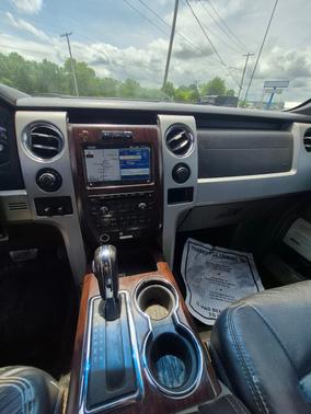 RED 2012 Ford F-150 Lariat