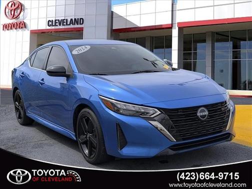 Electric Blue Metallic 2024 Nissan Sentra SR