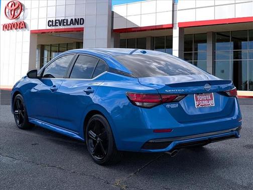 Electric Blue Metallic 2024 Nissan Sentra SR