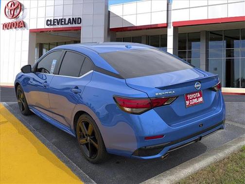 Electric Blue Metallic 2024 Nissan Sentra SR