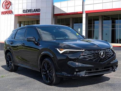 Black 2025 Acura ADX A-Spec with Advance