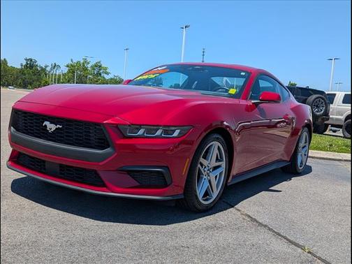 Rapid Red Metallic Tinted Clearcoat 2024 Ford Mustang EcoBoost Premium