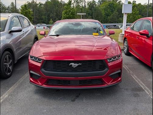 Rapid Red Metallic Tinted Clearcoat 2024 Ford Mustang EcoBoost Premium