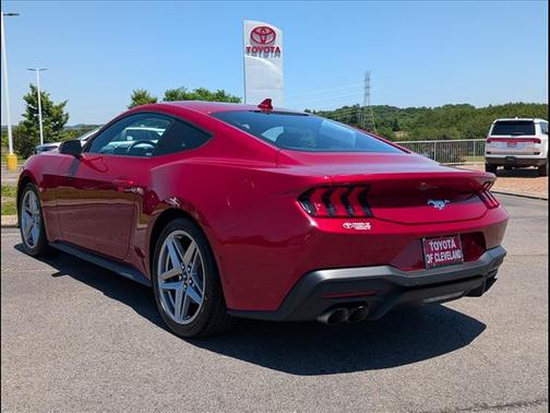 Rapid Red Metallic Tinted Clearcoat 2024 Ford Mustang EcoBoost Premium