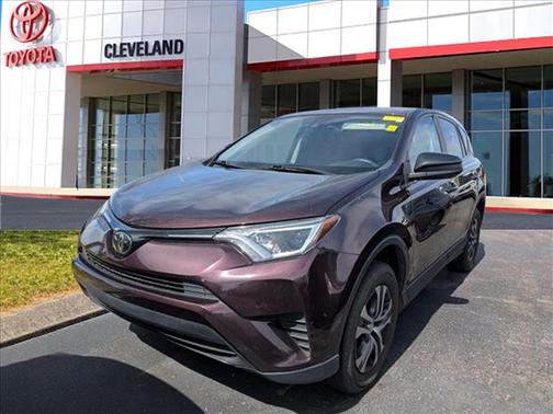 Burgundy 2018 Toyota RAV4 LE