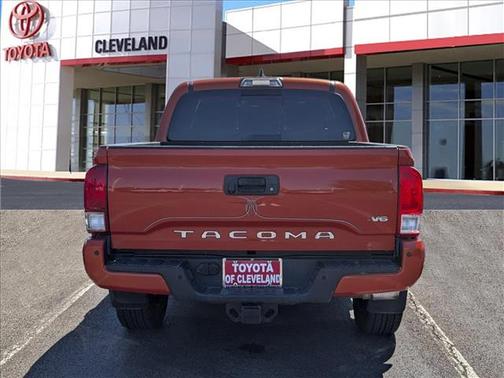 Inferno Red 2017 Toyota Tacoma TRD Sport