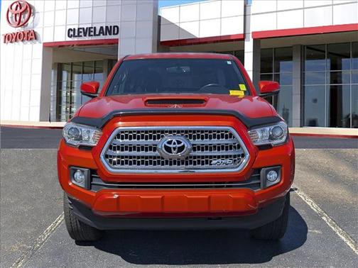 Inferno Red 2017 Toyota Tacoma TRD Sport