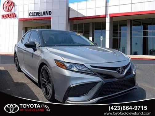 Silver 2022 Toyota Camry TRD