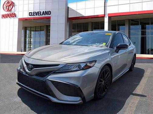 Silver 2022 Toyota Camry TRD