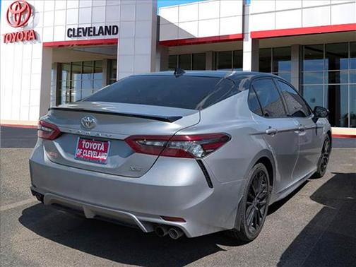 Silver 2022 Toyota Camry TRD