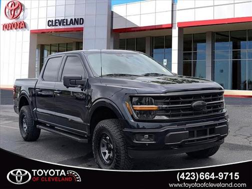 Antimatter Blue Metallic 2024 Ford F-150 XLT