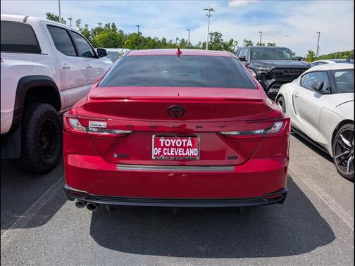 Supersonic Red 2025 Toyota Camry SE